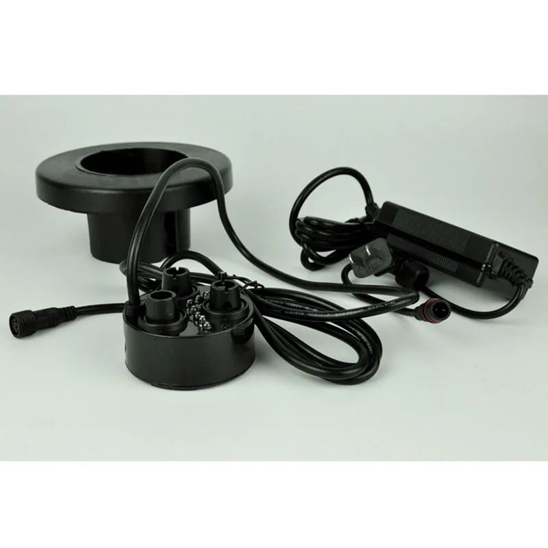 3 رئيس بالموجات فوق الصوتية جهاز تنقية الهواء صغير مرطب الهواء نافورة بركة البخاخة صانع ضباب هادئ في الهواء الطلق حديقة أداة رش المياه