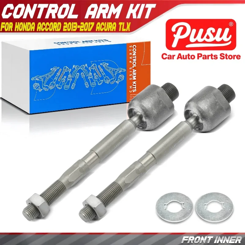 

PUSU 2PC Front Inner Tie Rod End for Honda Accord 2013-2017 Acura TLX 2015-2020 2.4L EV800896, TA5430, TI59350PR, 53010T2AA01