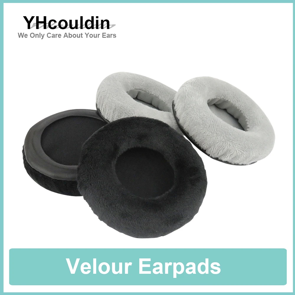 Velour Earpads For ISK HP800 HP660 HD9999 MDH9000 HP-580 HP-680 HP-950 HP-960B HP-980 Headphone Earcushions