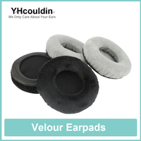 Velour Earpads For ISK HP800 HP660 HD9999 MDH9000 HP-580 HP-680 HP-950 HP-960B HP-980 Headphone Earcushions