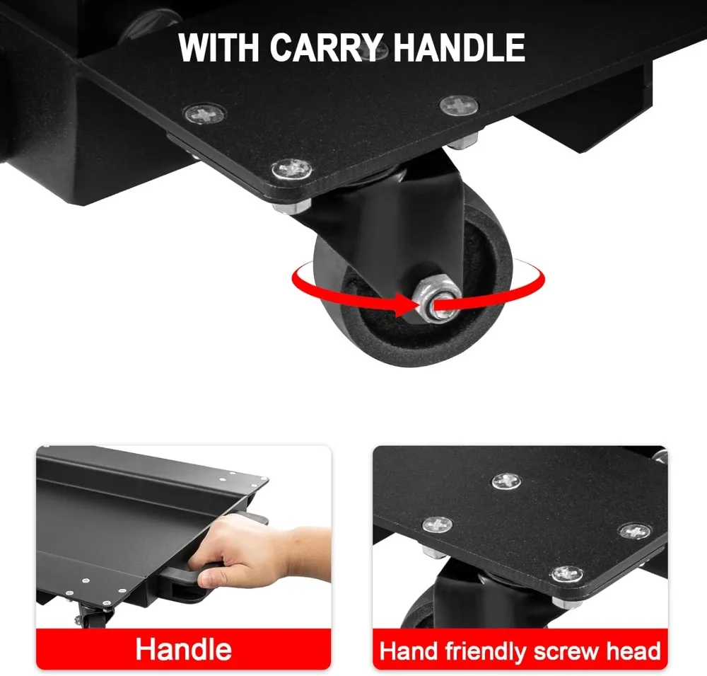 1200 LBS Motorcycle Lift Jack with Dolly, Scissor Jack for Dirt Bike ATV Garage Repair Hoist Stand