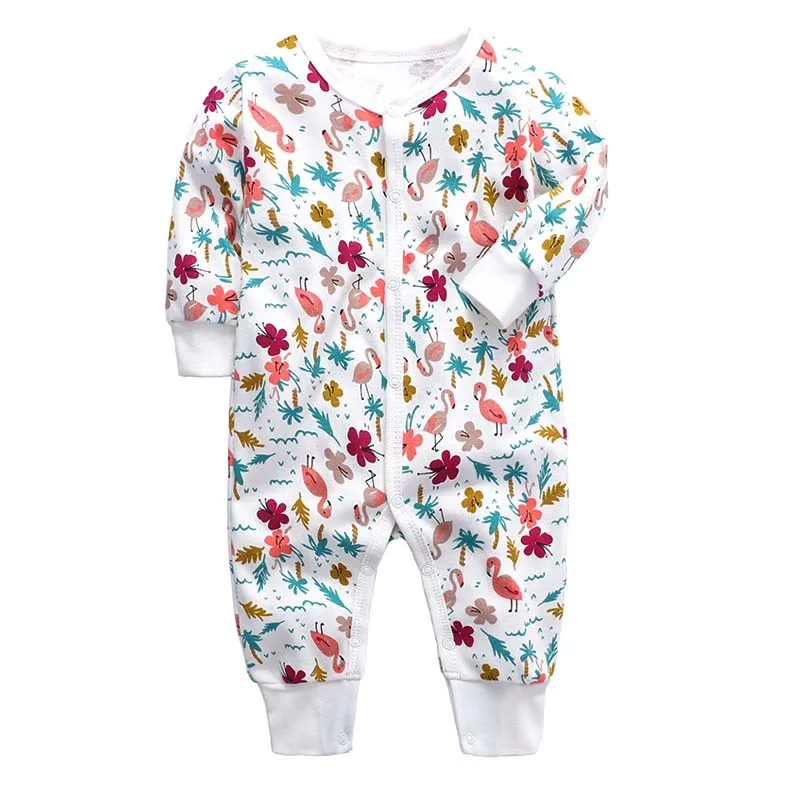 A lot Infant Long Sleeve Jumpsuit 0 3 6 9 12 Months Clothes  Batch Newborn Baby Boys Girls Sleepers Pajamas Babies Jumpsuits