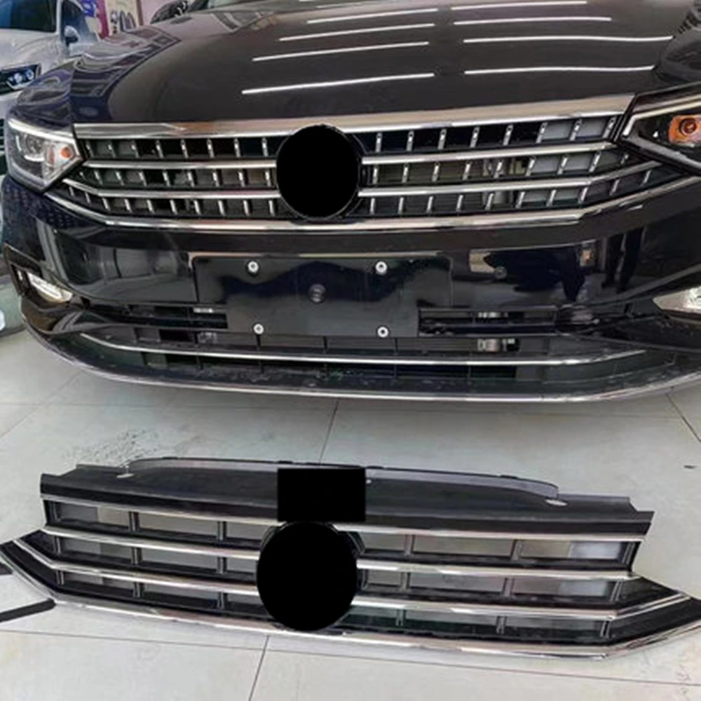 

For Volkswagen vw passat b8L 2016-23 Front Bumper Grill Grille light lamp eyebrow Car accessories accesorios para auto
