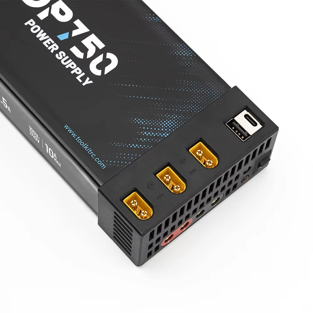 ToolkitRC ADP750 adaptateur d'alimentation 750W XT90 XT60 sortie 12V 30A entrée ca 100V-240V pour chargeur de batterie ToolkitRC