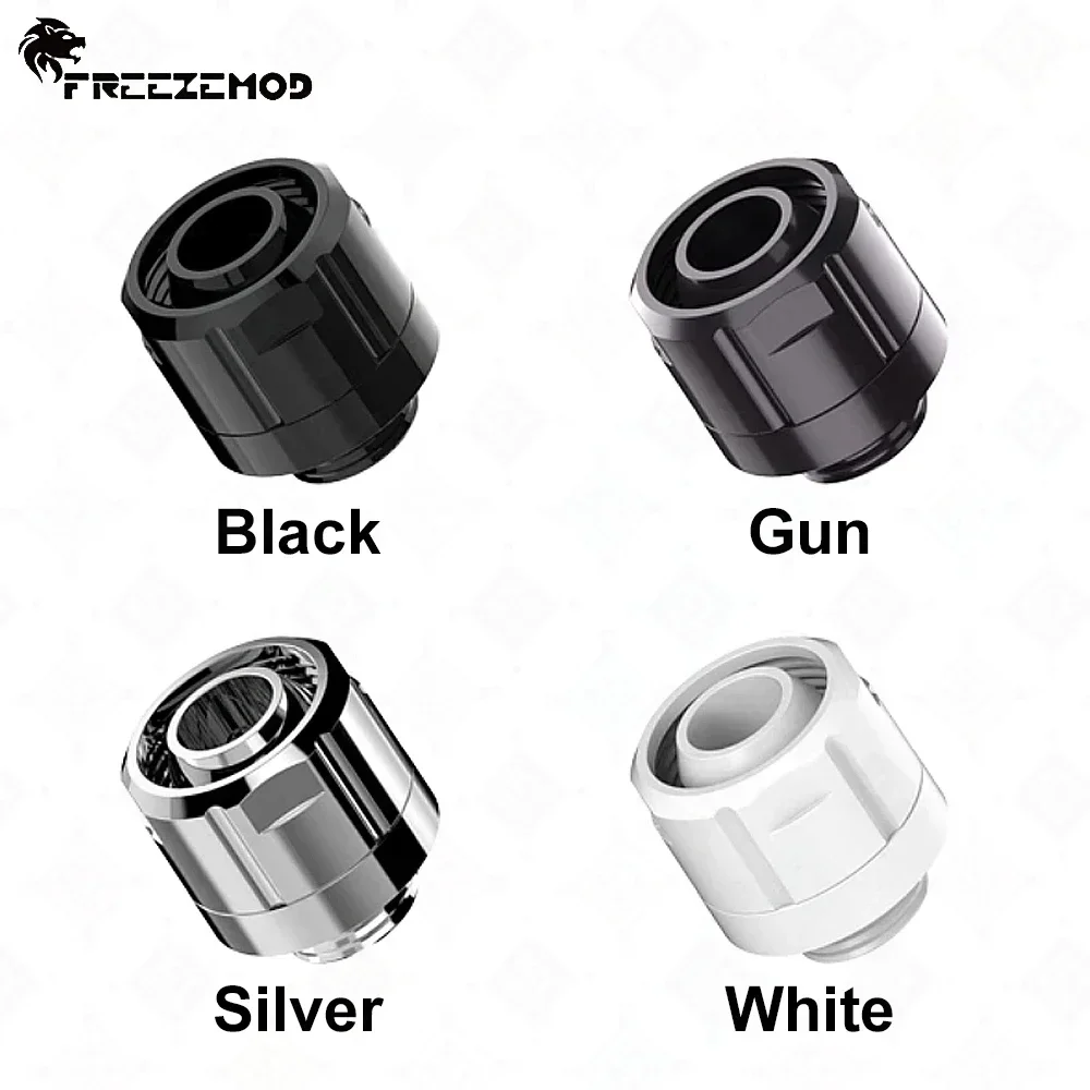 FREEZEMOD-accesorios de latón para manguera suave, 3/8 ', OD12/13/16mm, torsión de liberación de tubo de PVC, rosca G1/4 para GRGKN-B3/H3 de refrigeración por agua MOD