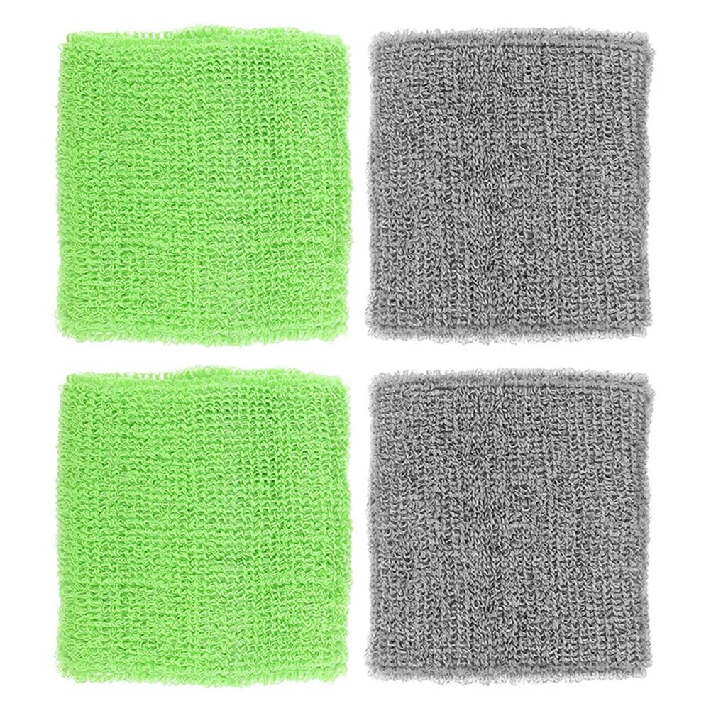 

4Pcs Sweat Bands Sports Wrist Brace Elastic Wrist Support Breathable for Fitness Basketball Tennis Workout Wristbands Sports