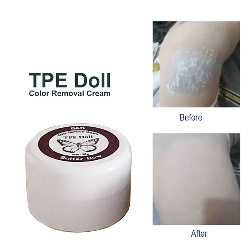 TPE Doll Cleaning, Silicone Model Color Removal Deep Decontamination, Remove Stains, Repair Restore Natural Color 20g