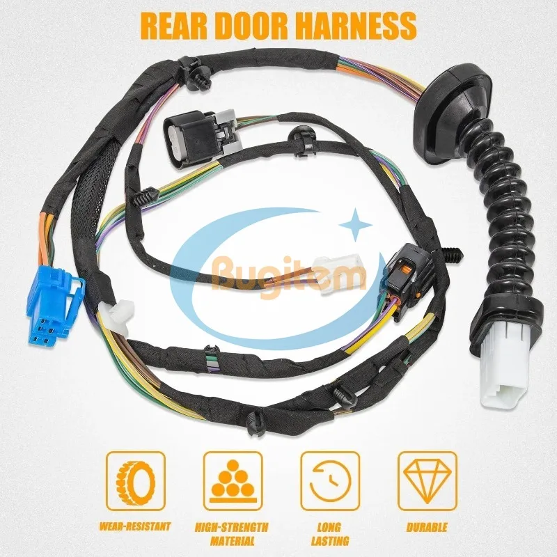 New 1PCS 645-506 56051694AA 56051931AA Rear Door Wiring Harness For Dodge Ram MOPAR For 2004-2010 Dodge Ram 1500 2500 56051931AB
