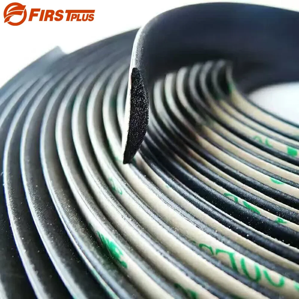 

5 Meters Waterproof Rubber Sealed Strips Trim For Auto Car Front Rear Windshield Sunroof Triangular Window