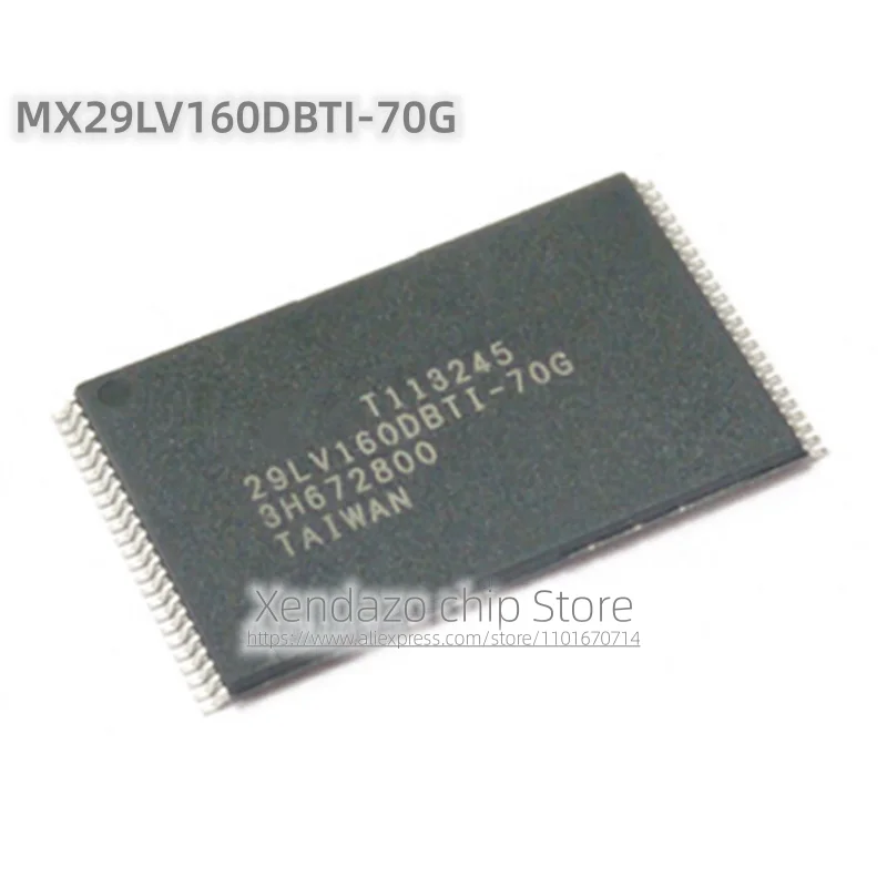 1pcs/lot MX29LV160DBTI-70G 29LV160DBTI-70G TSOP-48 package Original genuine 16M Memory chip
