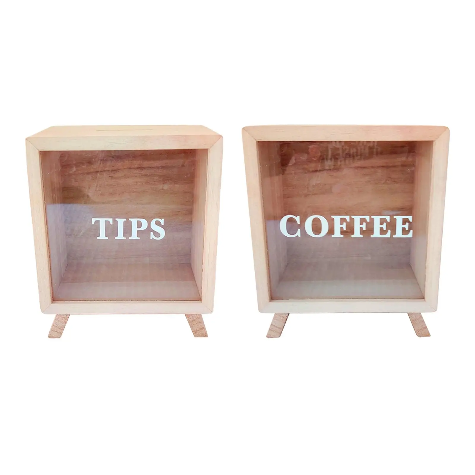 Hucha de banco, hucha para propinas, regalos de Navidad, caja de propinas para clubes, restaurantes, cafeterías, bares