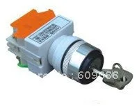 Key Selector Actuator , Selector switch,Two Position Or Three Position Y090-11Y/2 Y090-20Y/3