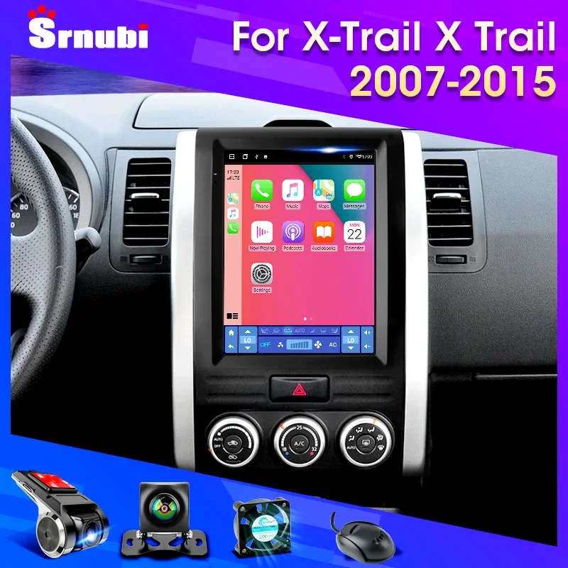 

For Nissan X-Trail X Trail 2 T31 MX6 2007-2015 Android 11 Car Radio 2Din Carplay Multimedia Head Unit Stereo 9.7 Player Speakers