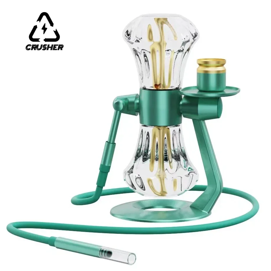 

High Quality Gravity Hookah Shisha Set with Tobacco Bowl Dry Herb Glass Pipe Cigarette Holder Pipes Smoking Grass Кальян Kit