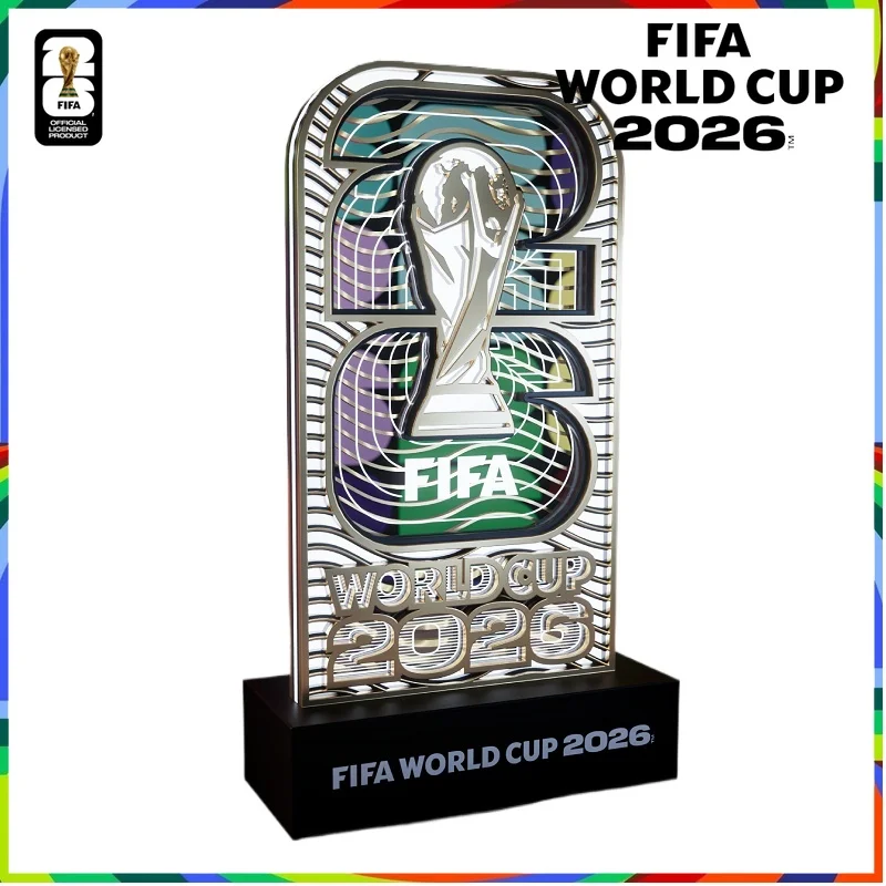 FIFA World Cup Theme Golden LED Neon Light Sign Desktop Soccer Match Souvenir USB Table Night Lamp for Home Bar Party Decor Gift