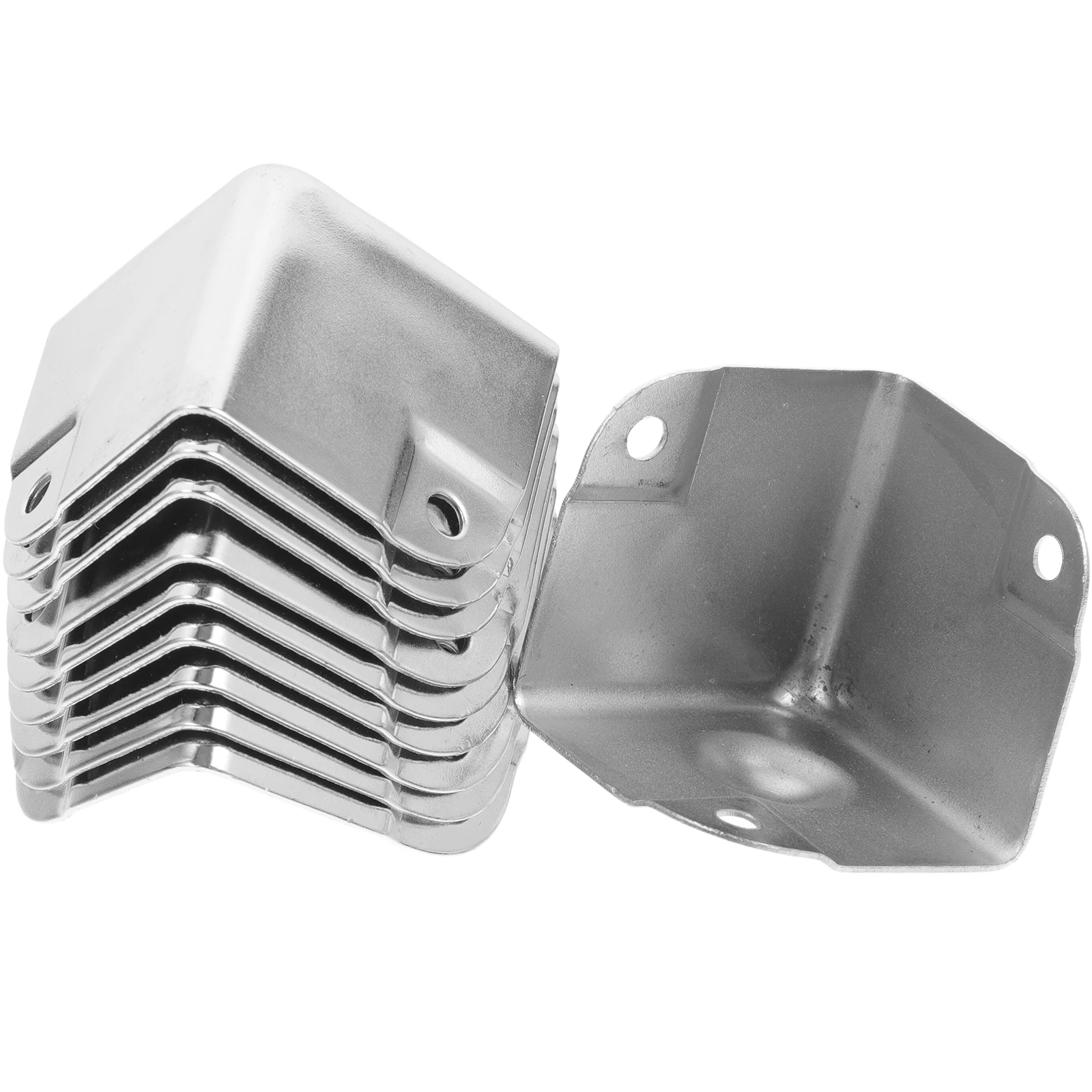 10 قطعة حماة الزوايا المعدنية الجدول الأثاث التعبئة والتغليف الحرس تركيب بسيط متعدد الوظائف سلامة الجدول ركن الحرس #1