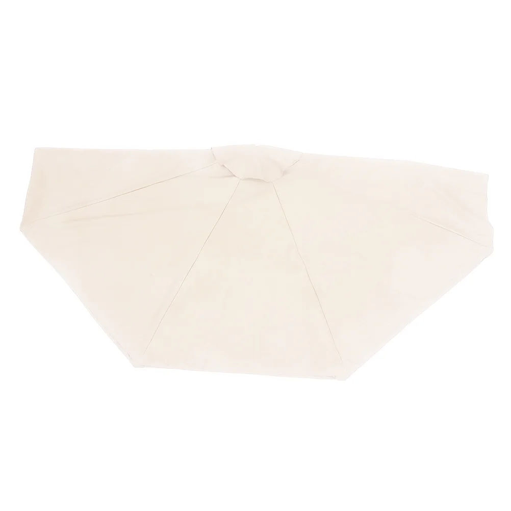 

Outdoor Sun Protection Canopy 2.3m Diameter Patio Umbrella Replacement Fabric for Garden Yard Easy Setup Modern Design