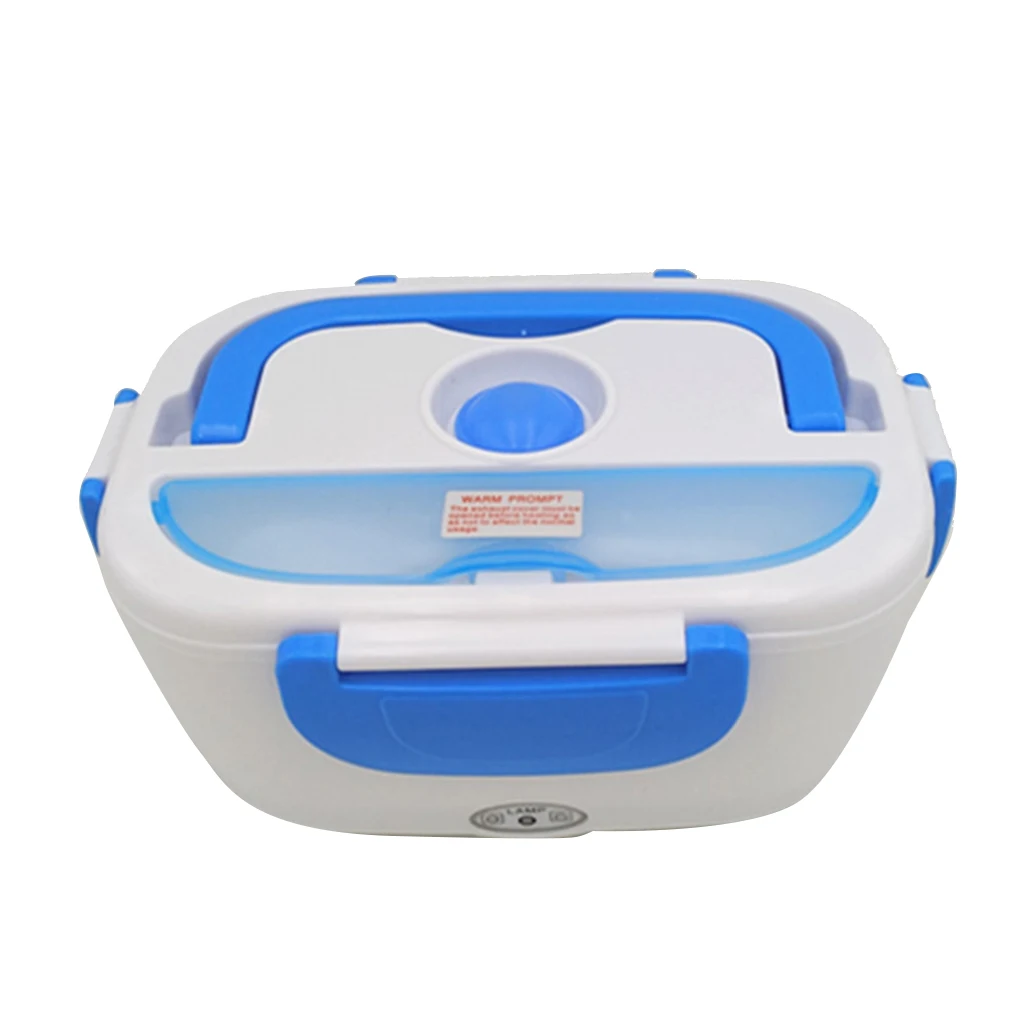 

Portable Electric Heating Lunch Box Separated Office School Food Warmer Heater Rice Container