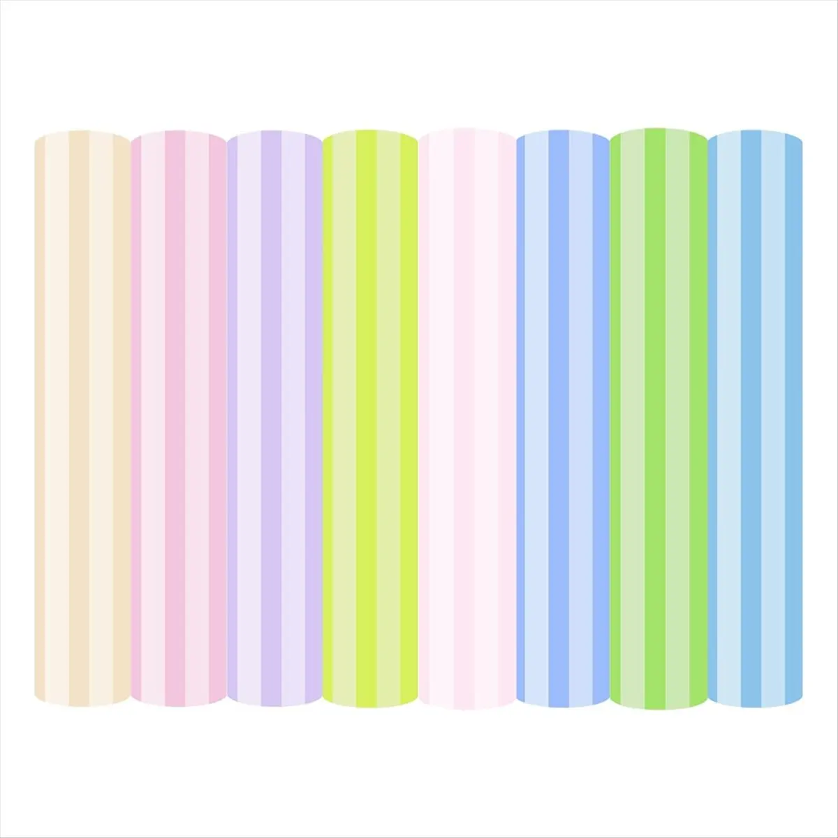 A20I 3D Pastel Color Puff Vinyl Heat Transfer-30.48 X 25.40cm HTV Puff Heat Transfer Vinyl for -Shirts GarmentBags