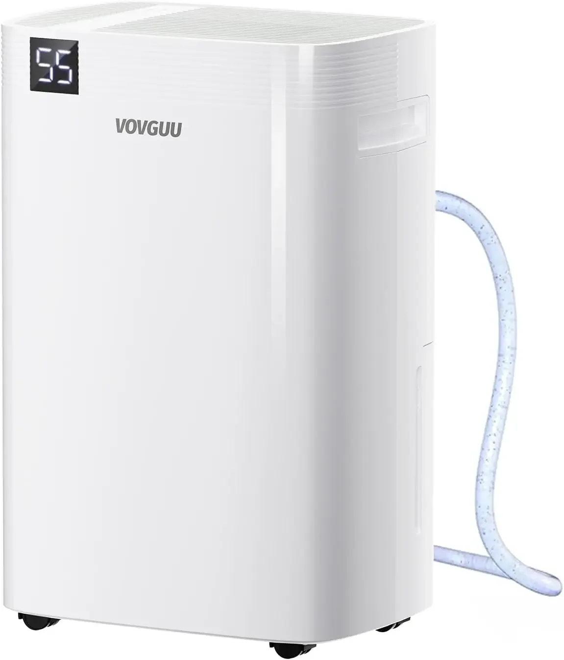 Dehumidifier for Basement and Home with Drain Hose & Water Tank, 3 Smart Modes, Humidity Control, Auto Defrost, 24H Timer- 2024