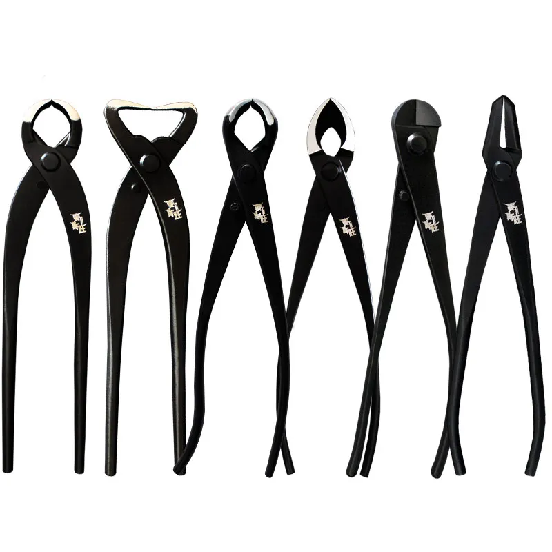 210mm High Carbon Steel Bonsai Tool Pruning Shears Side Branch Gardening Shears Jin Pliers Bonsai Modeling Tools