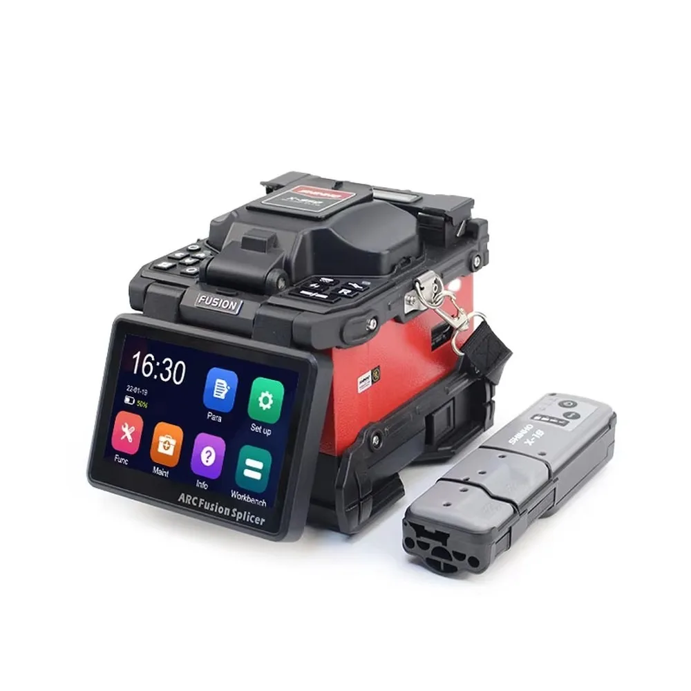 12 Core Ribbon Fusion Splicer Shinho X-950 Optical Fiber Splicing Machine with Thermal Stripper FTTH Tool