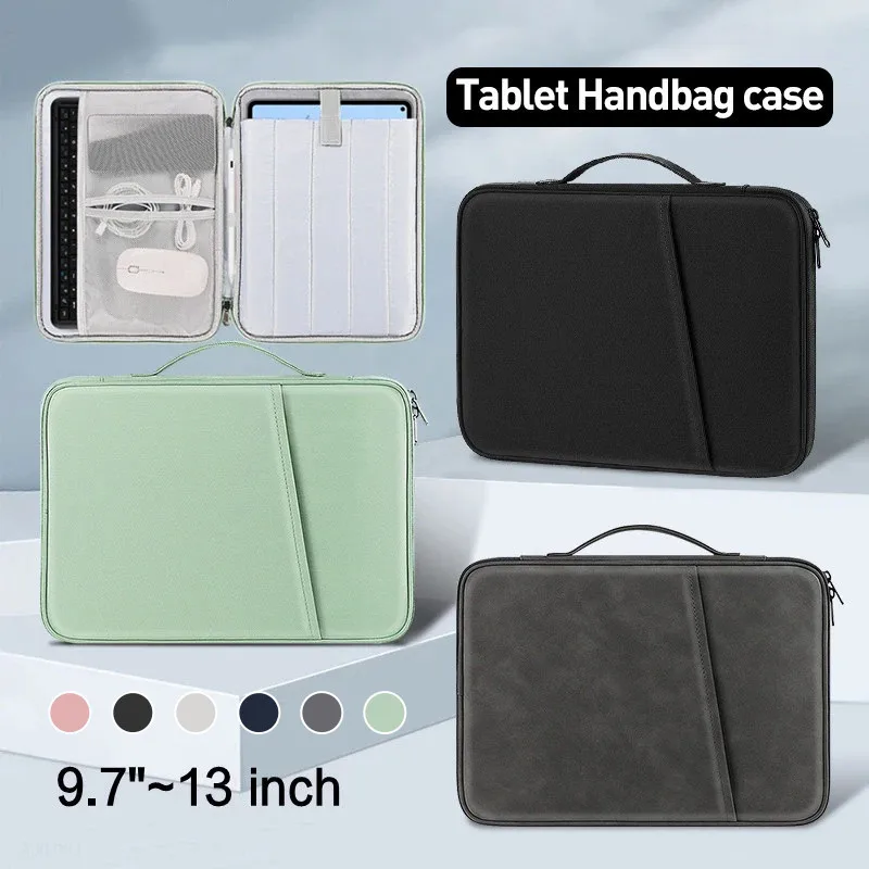 Tablet Sleeve Pouch Bag 11/13 Inch for  iPad Air 13 (2024) Pro 11 M4 M2 12.9 Air 6 Air13 3/4/5 10th 10.9