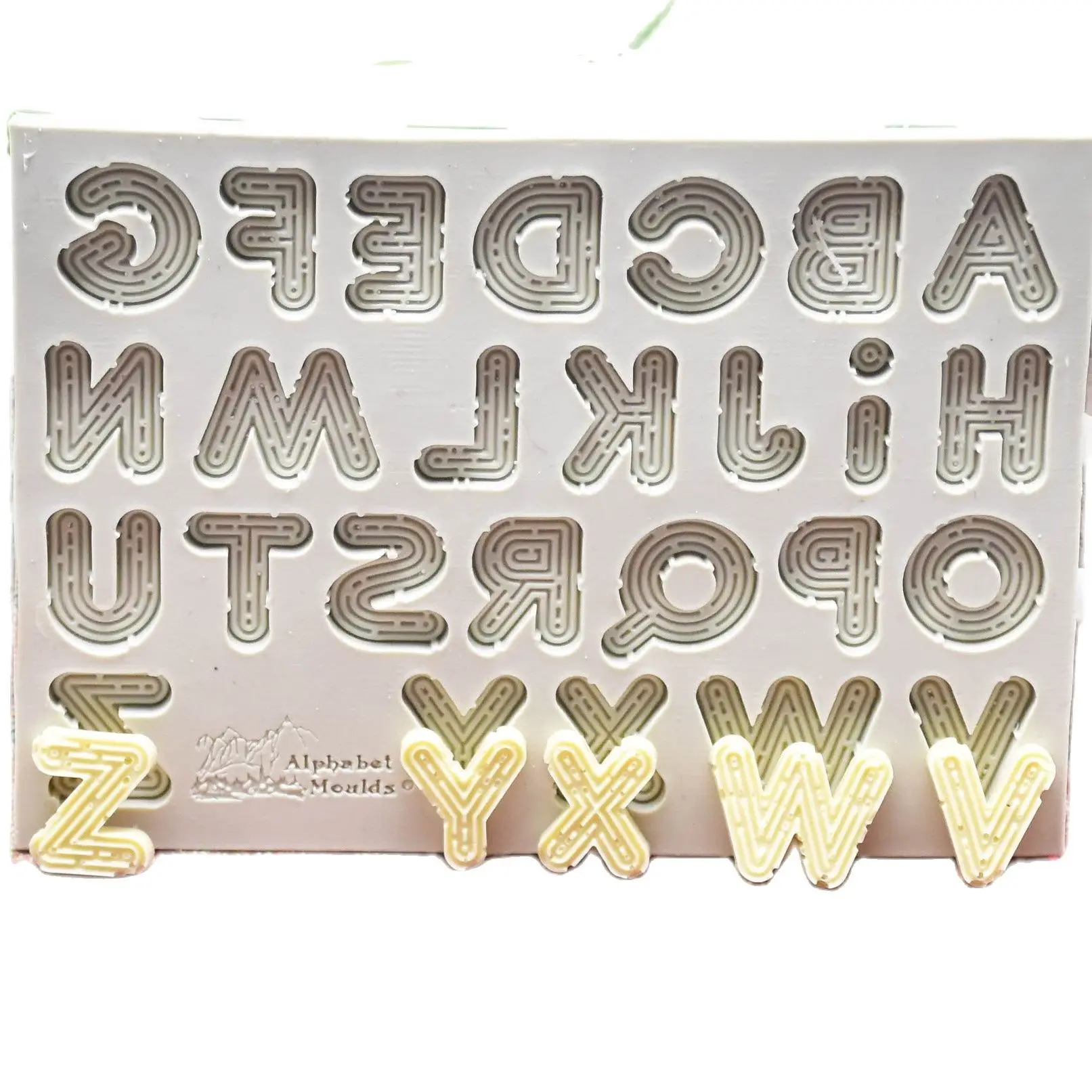 

Sugarcraft 1 Piece Capital/Letter/Number Silicone Mold Fondant Mold Cake Decorating Tools Chocolate Gumpaste Mold H553