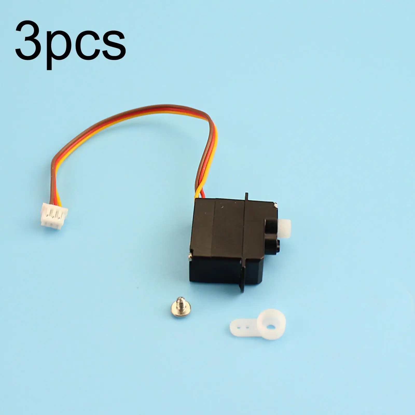 3 pièces RC hélicoptère Servo ensemble mise à niveau Modification pièces de rechange Servo RC