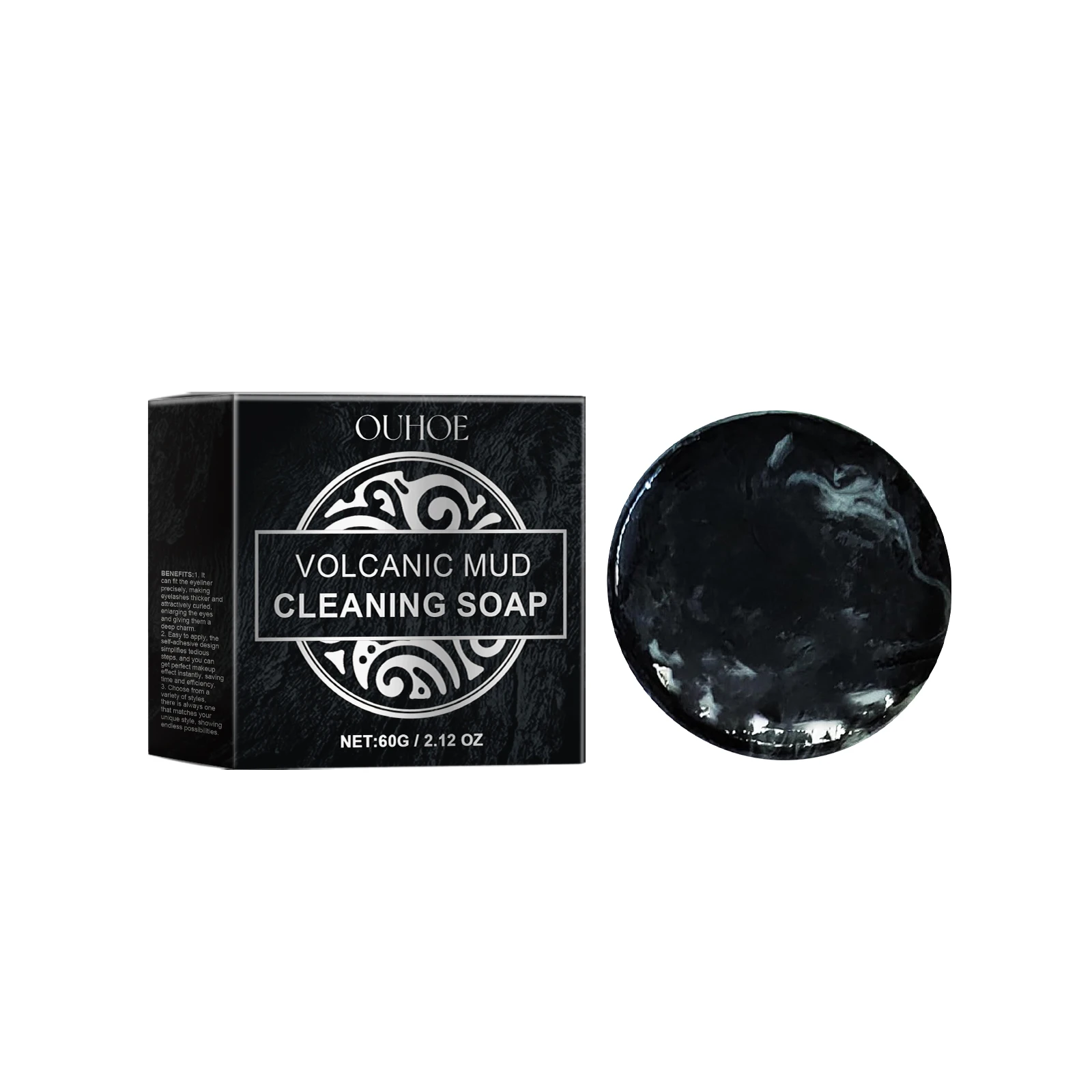 

Volcanic Mud Cleansing Soap, Cleansing Blackhead Acne, Deep Cleansing Of Facial Pores, Moisturizing And Rejuvenating Care