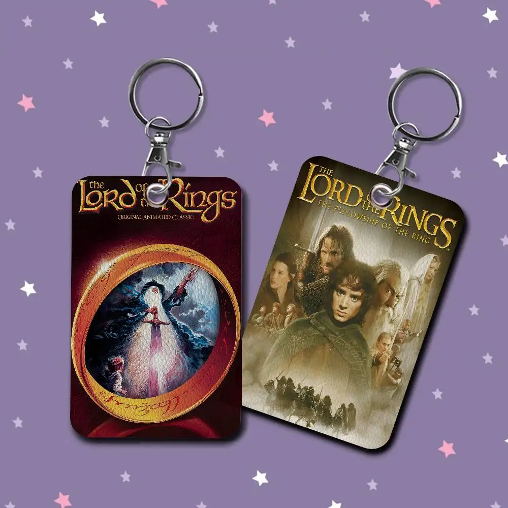 

T-The L-Lords Of The R-Rings Personalised Holder Suitable For Bank Card,Subway, Bus Card Wallet Card Case Badge Holder Keychain