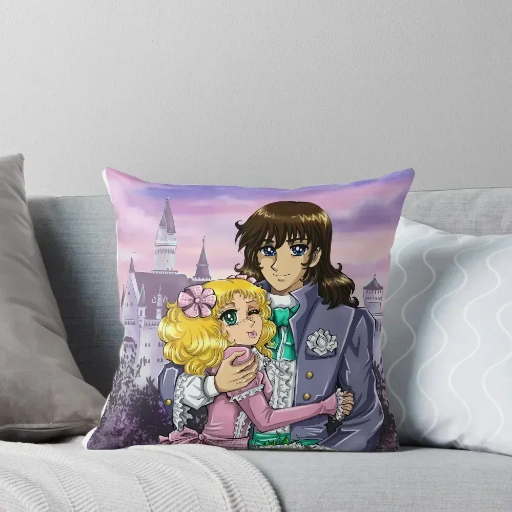 

Candy-Candy and Terry Grandchaster Throw Pillow Luxury Cushion Cover anime girl Luxury Sofa Cushions pillow