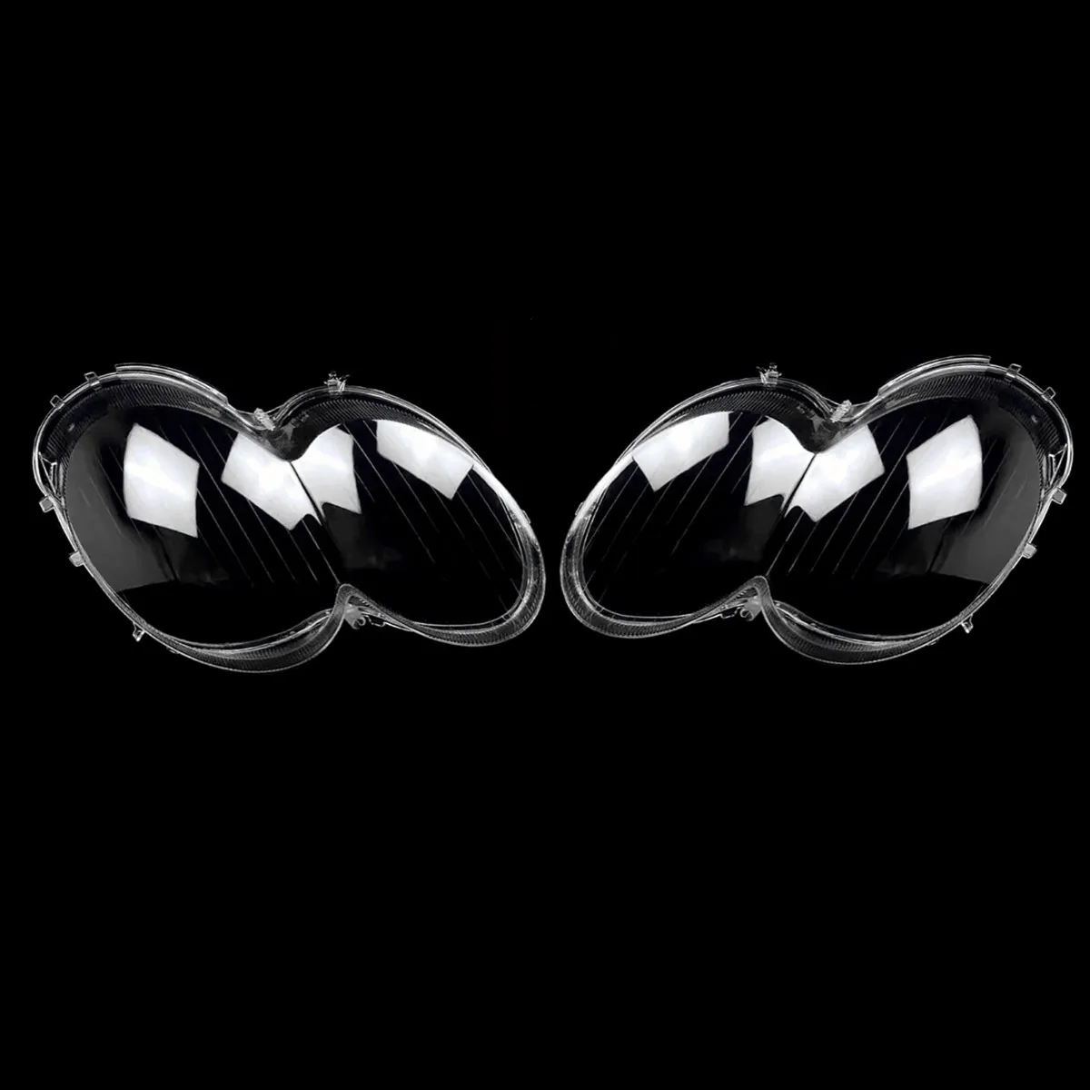 L/R Car Headlamp Lens Cover Shell Headlight Cover Lampshade Shell For Mercedes-Benz W230/R230 SL SL350 SL500 R230 2004-2007 - view 2