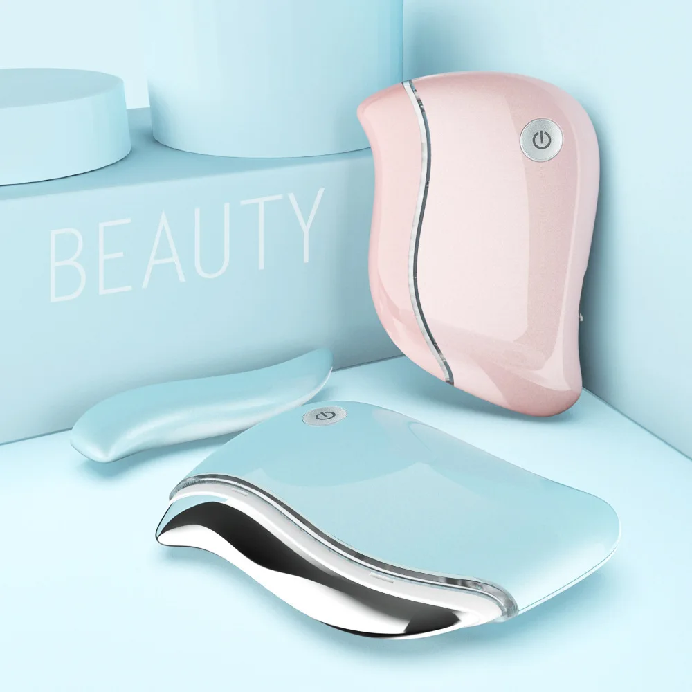 New Trending Portable Facial Scraping Spa Device Face-lift V Face Massage Instrument Anti Aging