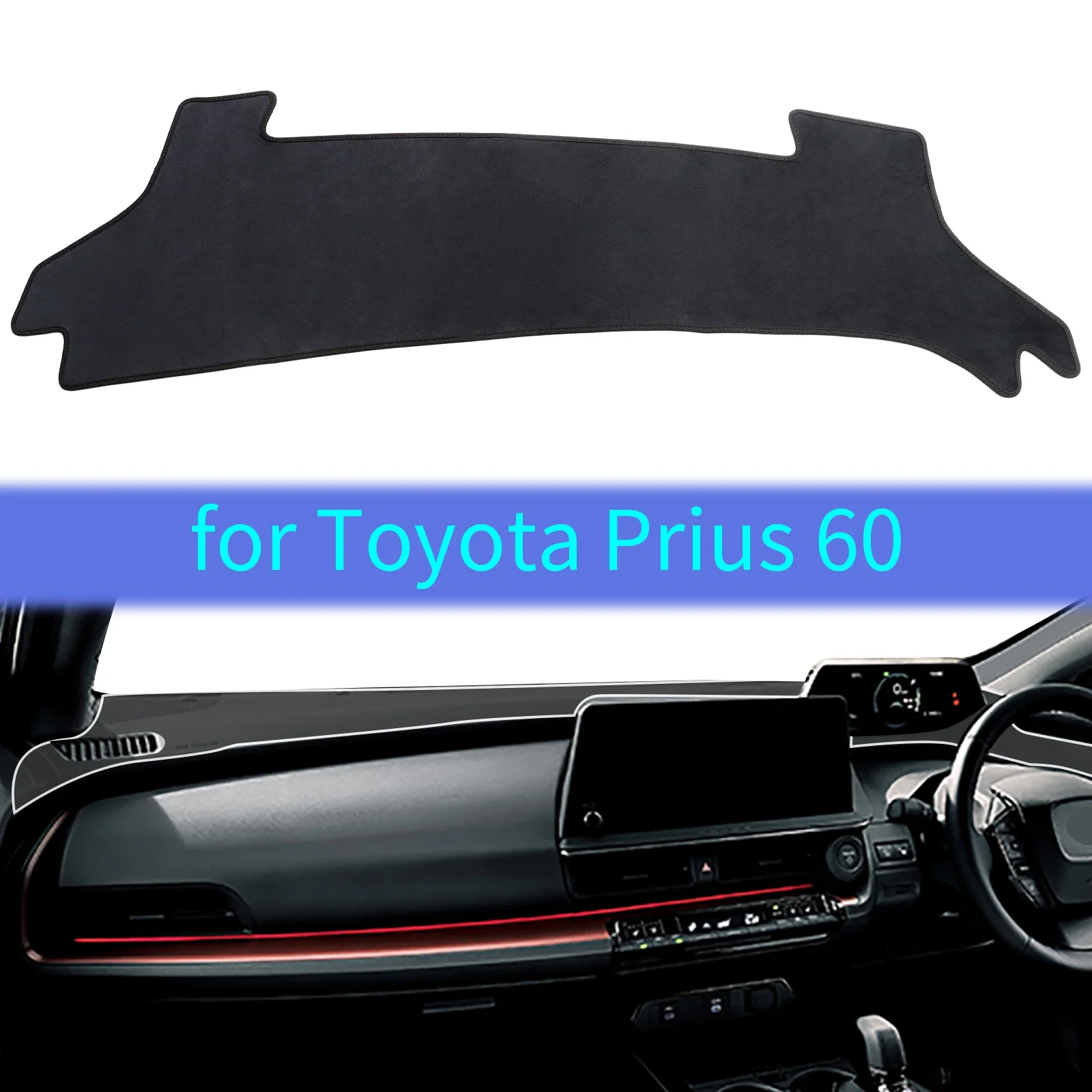 

For Toyota Prius 60 2022-2025 Car Dashboard Mat Sunshade Protective Carpet Dash Mat Dashmat Accessories