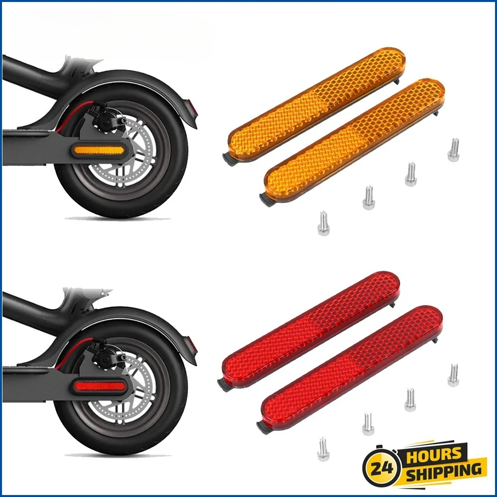 

Electric Scooter Wheel Cover Protect Shell Night Safety Decoration Spare Parts Side Reflective Strap For Xiaomi Pro2 1S M365 Mi3