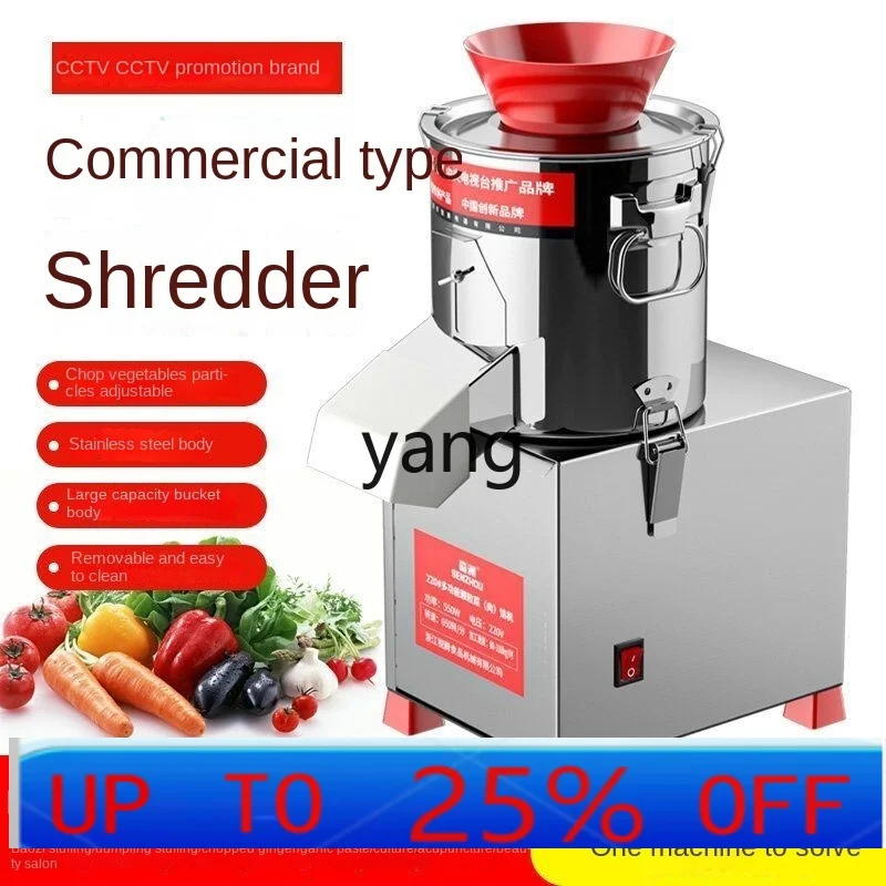 

CX Commercial Vegetable Chopper Electric Multifunctional Vegetable Stuffing Machine Household Vegetable Chopper