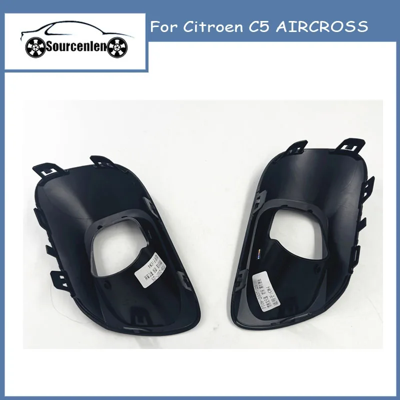 

1 Pair Fog Light Bezel Cover 9817829777 9817829977 1926348X Fog Lamp Trim for Citroen C5 AIRCROSS