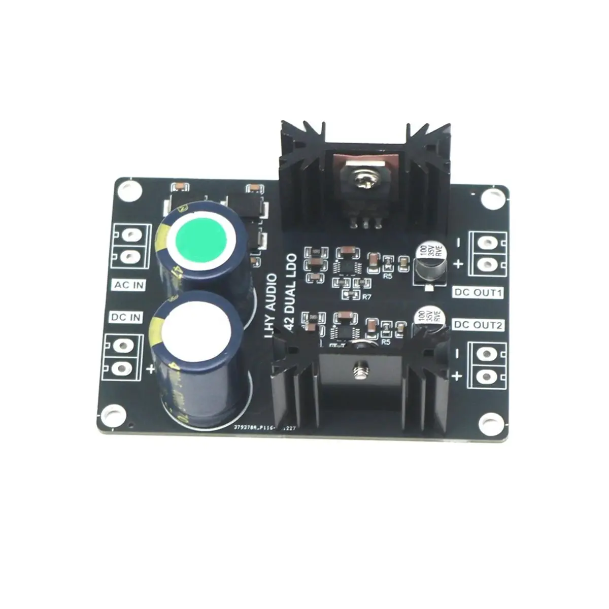 T221C Tools-Dual LT3042 Low Noise Linear Regulator Power Supply PSU 5V 12V 15V for Decoder Class A Amplifier 5V