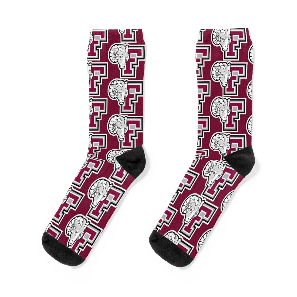 Fordham Rams Socks hockey warm winter compression Socks For Men Women's