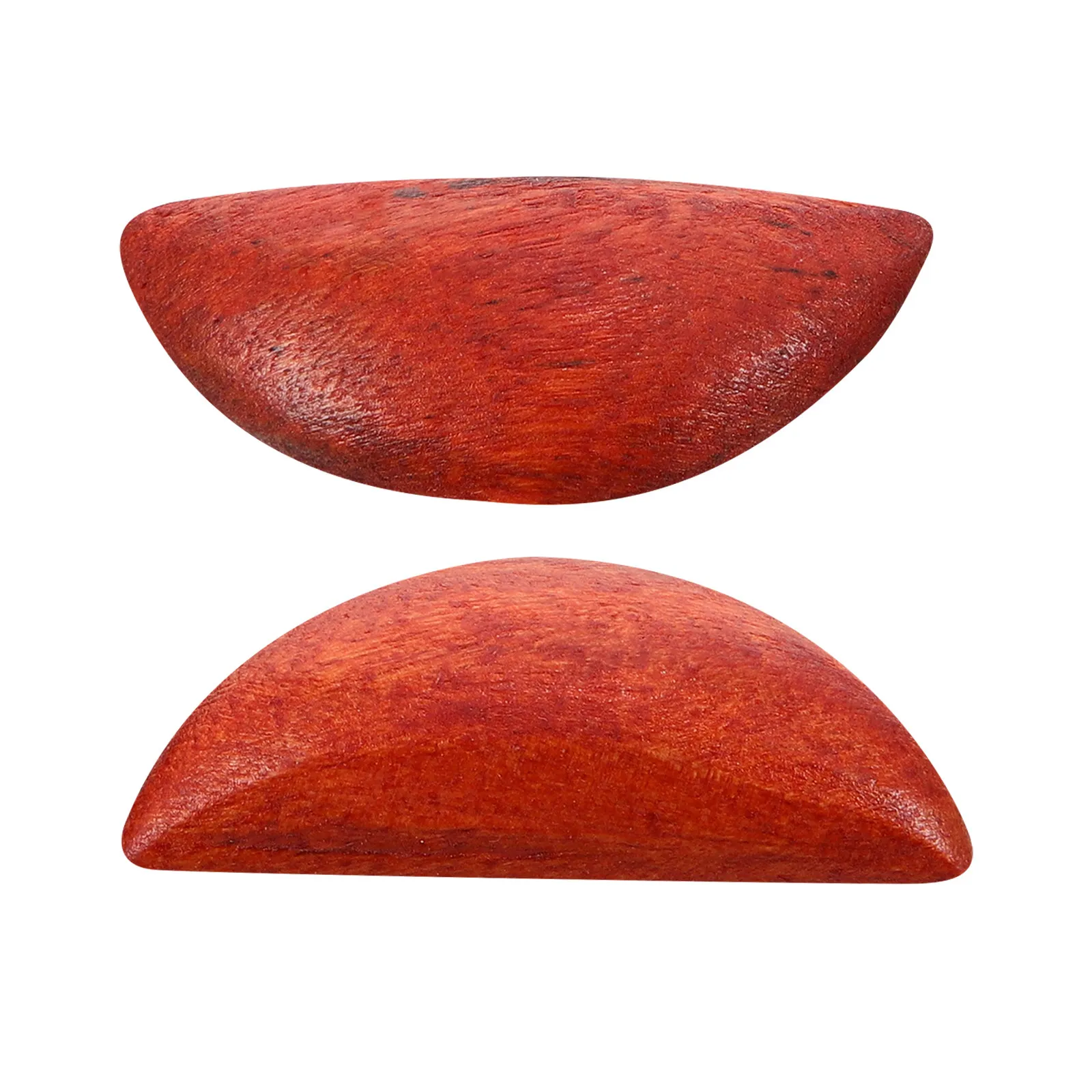 2Pcs Wooden Divination Peach Wood Taoist Spiritual Home Decoration Buddhist Divination Tools Gifts Moon-Shape Cup