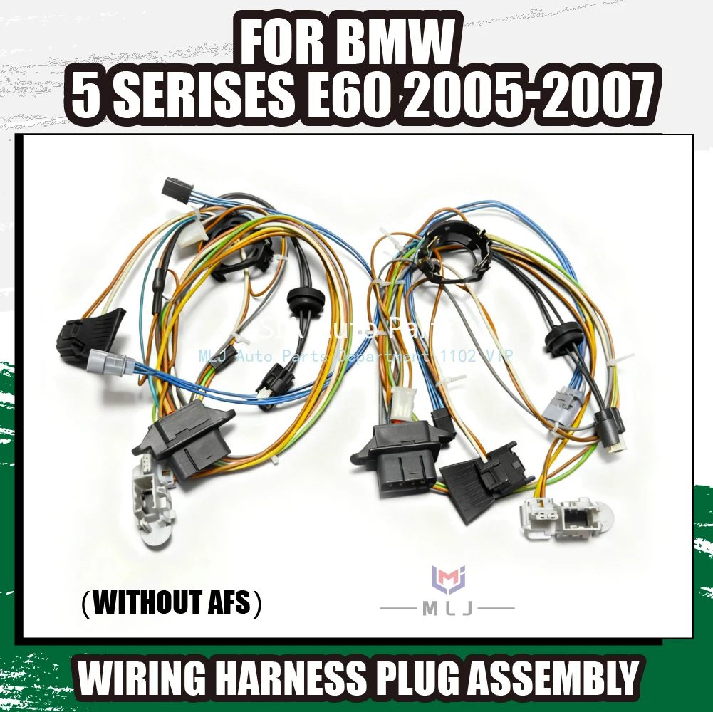 

NEW FOR BMW 2005-2007 5 Series E60 without AFS headlight wiring harness E60 headlight internal wire harness plug Car Accessories