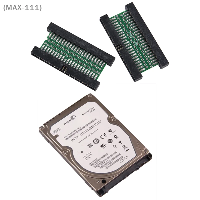【F2-MAX111】44 Pin IDE Male To Male Adapter 44p Dom To Usb SSD Adapter 2.5