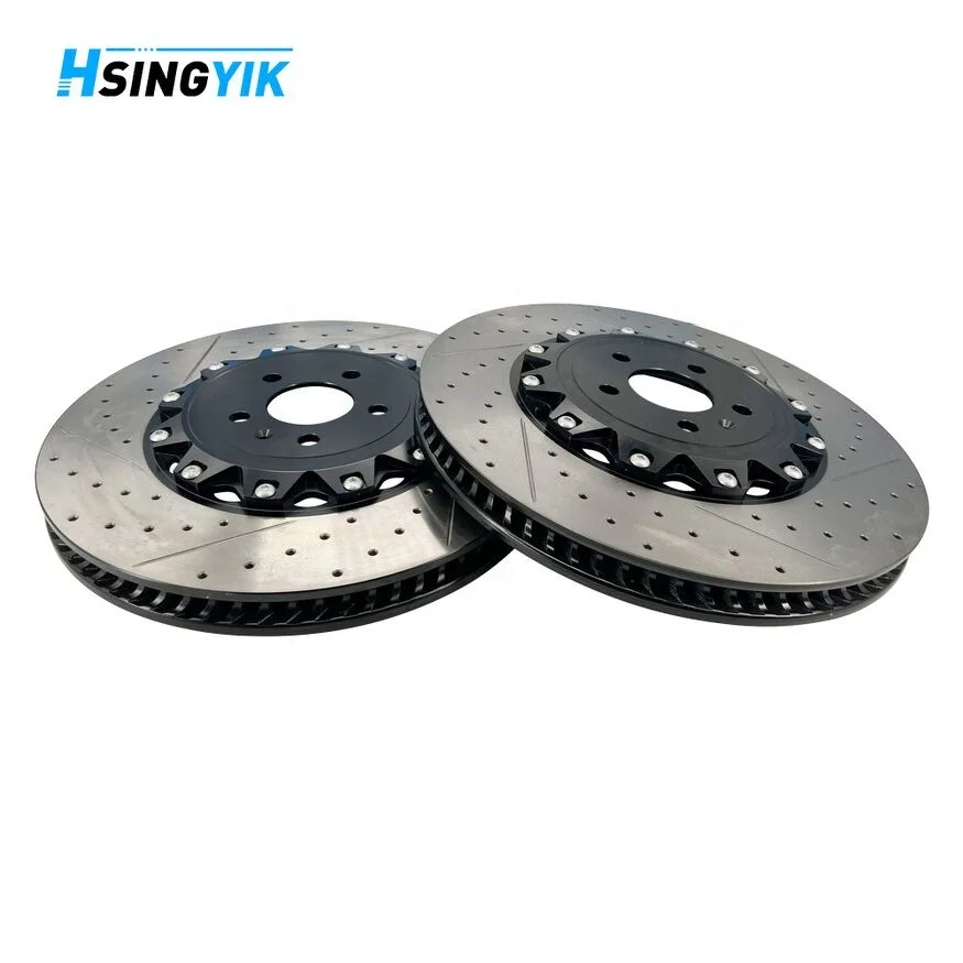 2026 Neue vordere 2-teilige Rotor-Bremsscheibe für Au di A6 C7 A7 A8 D4 S6 S7 S8 4H0615301AL 400 x 38 mm