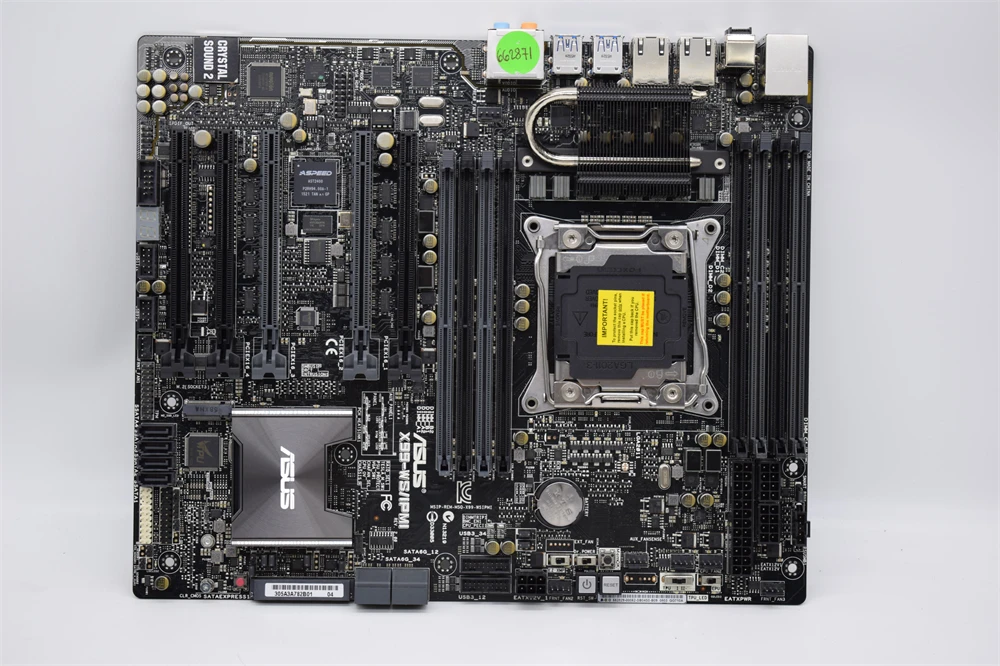 ASUS X99-WS/IPMI motherboard Intel X99 chipset LGA 2011-V3 socket 8×DDR4 DIMM 128GB 5×PCI-E X16support Core i7 7100 7700 CPU