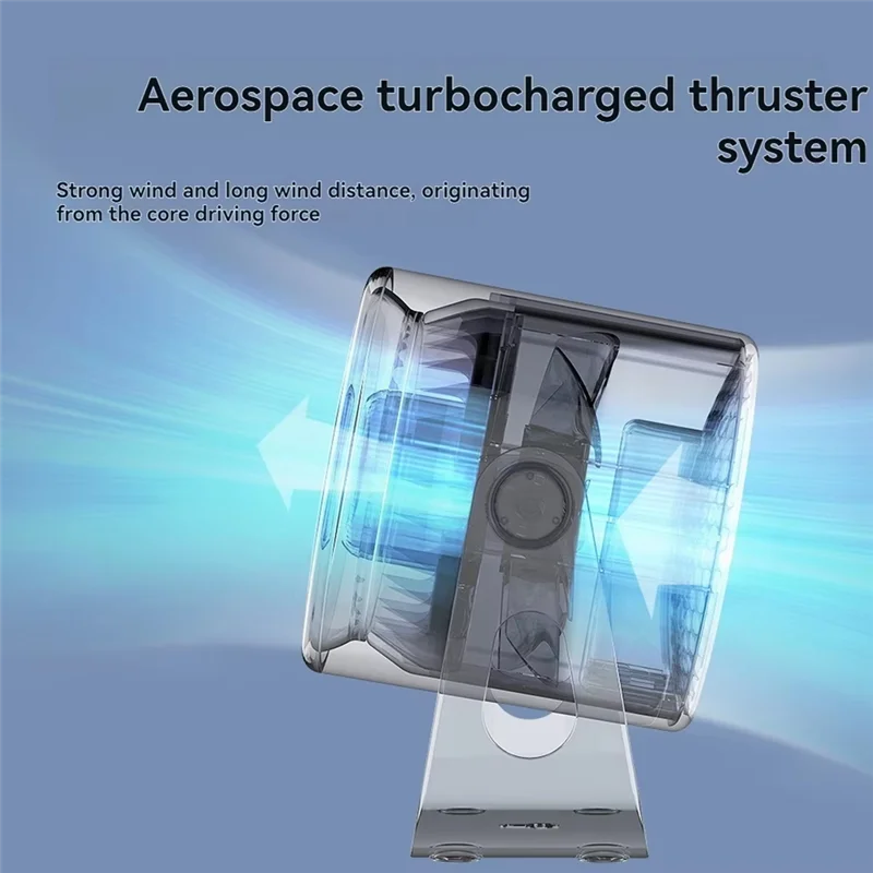 超静音小型ファンプラグイン強力な 100 スピード無限速度空気循環ファン充電デスクトップ壁掛け
