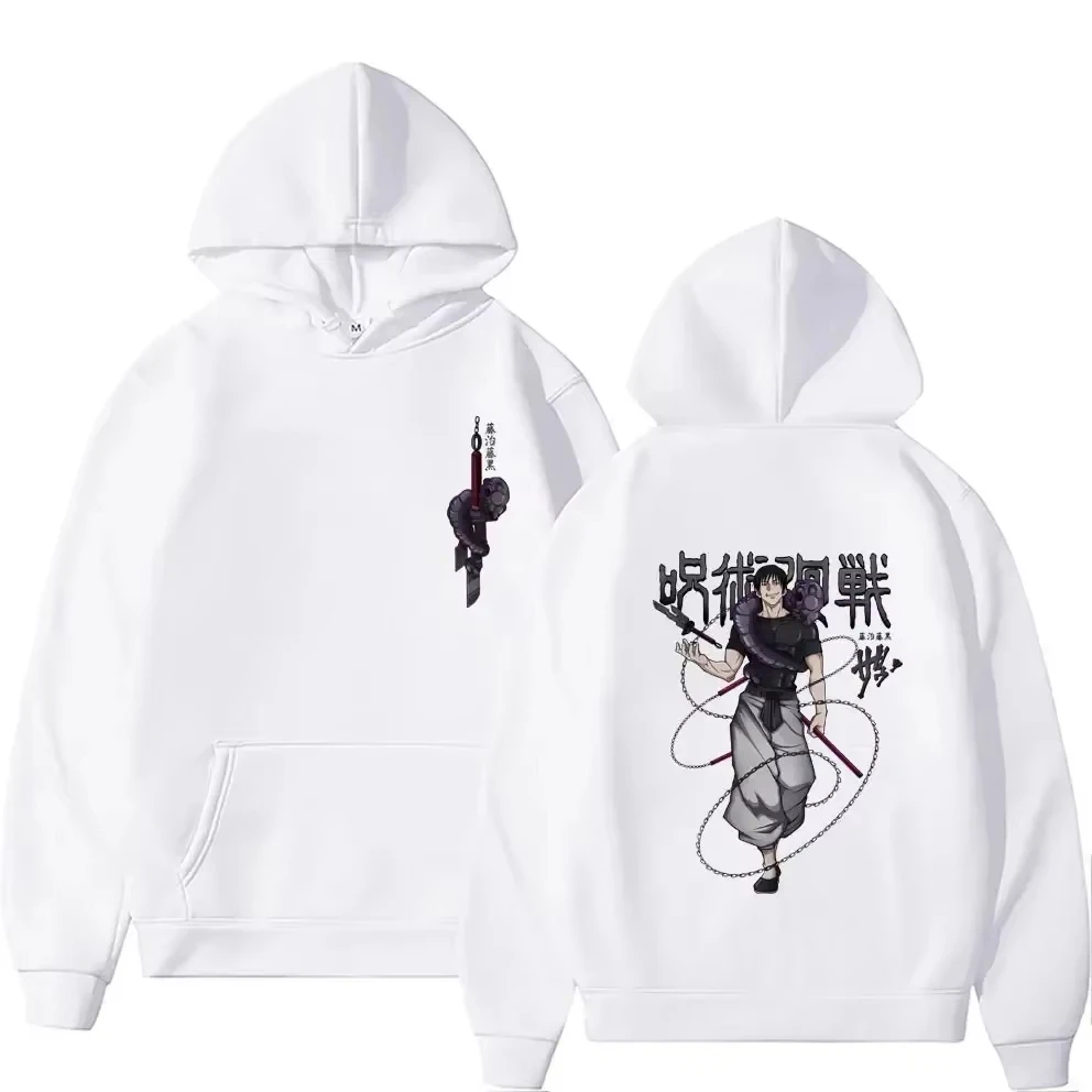 Japa Nese Anime Family Cheek Wisdom S Jujutsu Line Fushiguro Toji Graphic Mae Fashion Manga Streetwear Männer wo Noodles Sweat RT