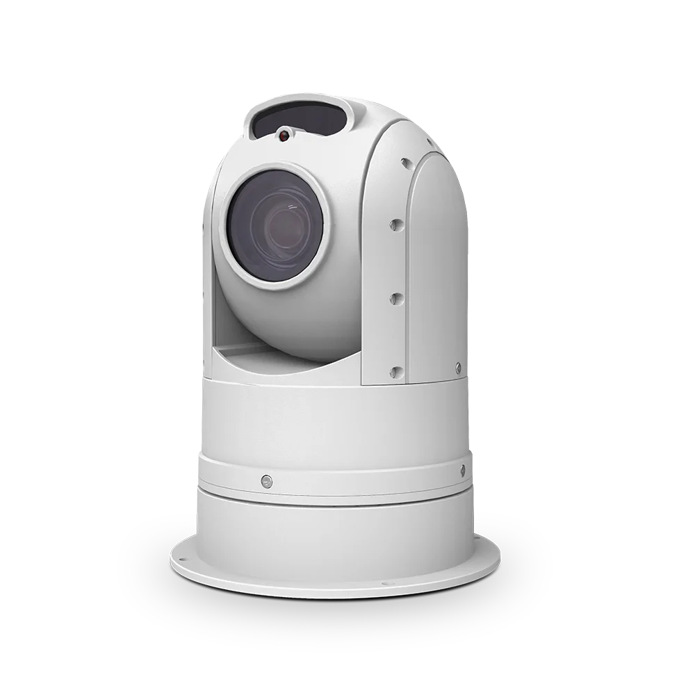 OEM LAN 30X Zoom IR Night Vision Outdoor Security IP66 Waterproof IP Vehicle-mounted PTZ Camera for Marine/Robot Dog/Vehicle Use
