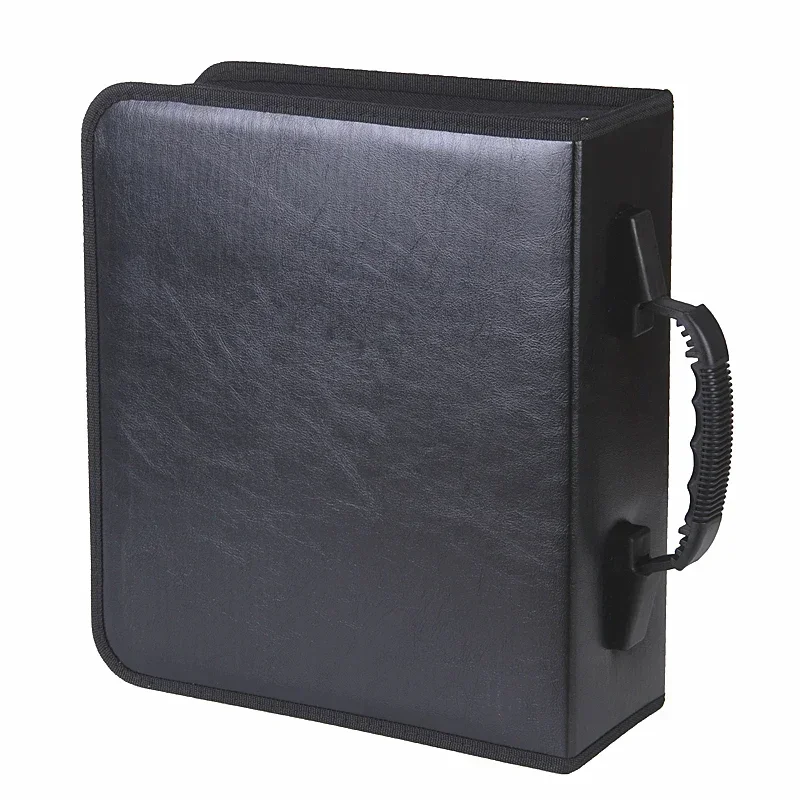 1PCS Portable 400 Disc CD DVD Storage Bag PU Leather Wallet Holder Case Box Organizer