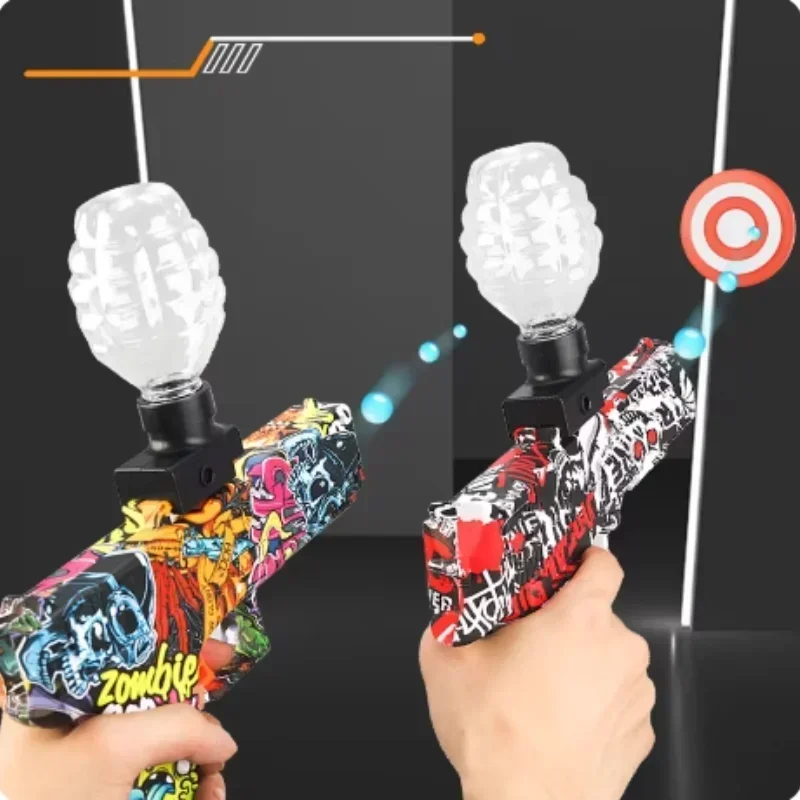 Pistola elettrica a sfera in gel Desert Eagle Graffiti elettrici Fucile ad aria compressa Armi Pistole giocattolo per paintball Pistola pneumatica per sparare Giocattoli per adulti